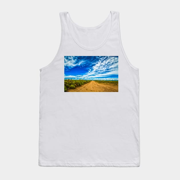 Costilla County Road Tank Top by Gestalt Imagery